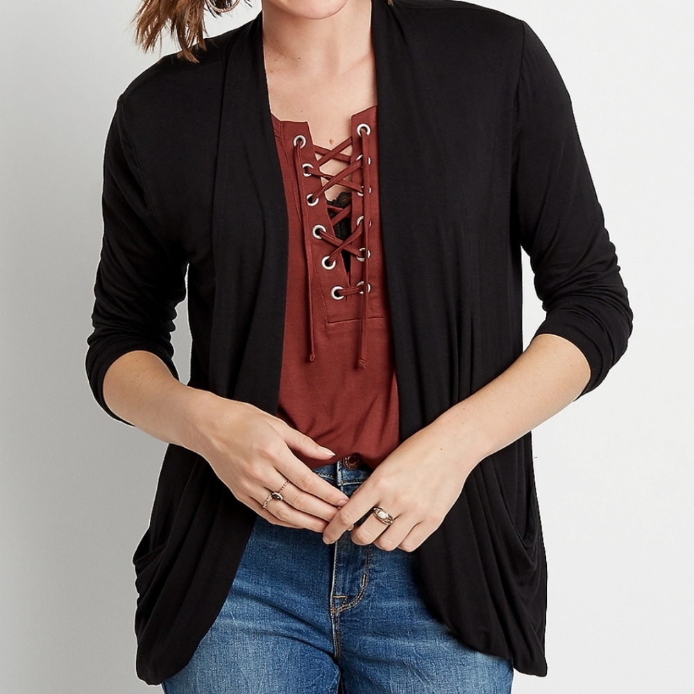 😍 (Bundle 3 for $15) Maurices sz 2 Long Sleeve Overjacket